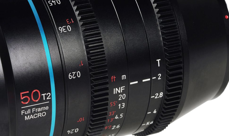 Объектив Sirui Jupiter 50mm T2 Full-frame Macro PL-mount Объектив Sirui Jupiter 50mm T2 Full-frame Macro PL-mount