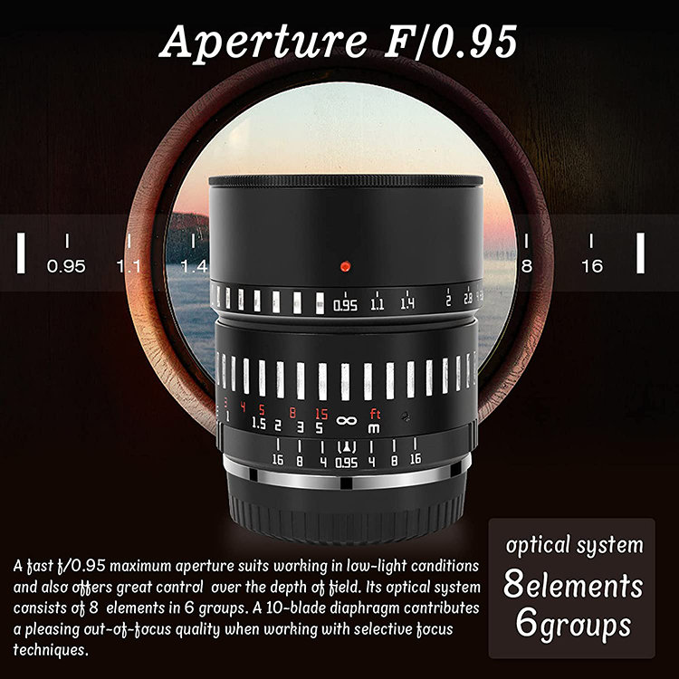 Объектив TTArtisan 50mm F0.95 X-mount Объектив TTArtisan 50mm F0.95 X-mount