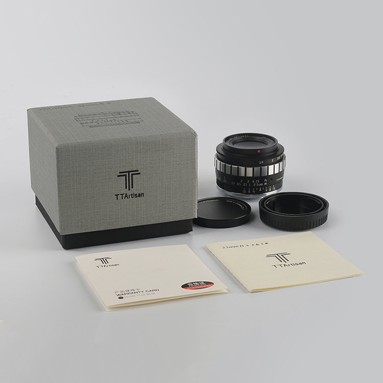 Объектив TTArtisan 23mm F1.4 EF-M Объектив TTArtisan 23mm F1.4 EF-M