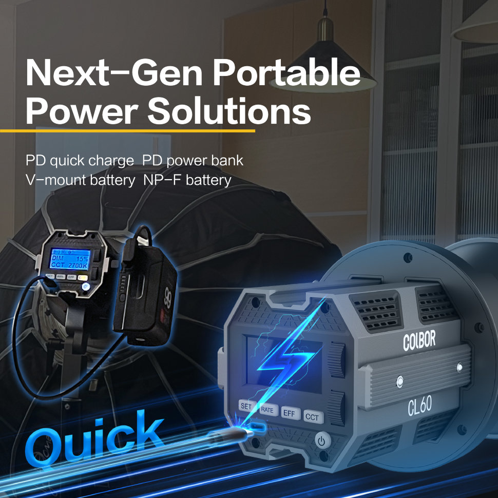 Осветитель Colbor CL60M (5600K) Осветитель Colbor CL60M (5600K)