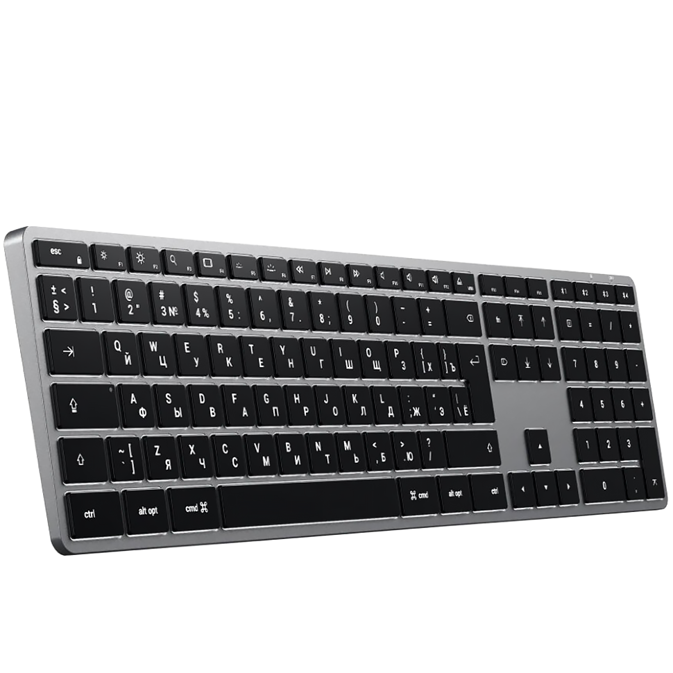 Клавиатура Satechi Slim X3 Bluetooth (RU) Серая Клавиатура Satechi Slim X3 Bluetooth (RU) Серая