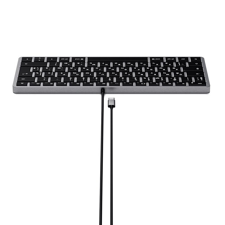 Клавиатура Satechi Slim W1 (RU) Серая Клавиатура Satechi Slim W1 (RU) Серая