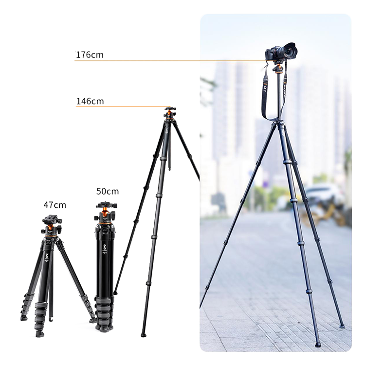 Штатив K&F Concept Traveller M1 BH-35L Штатив K&F Concept Traveller M1 BH-35L