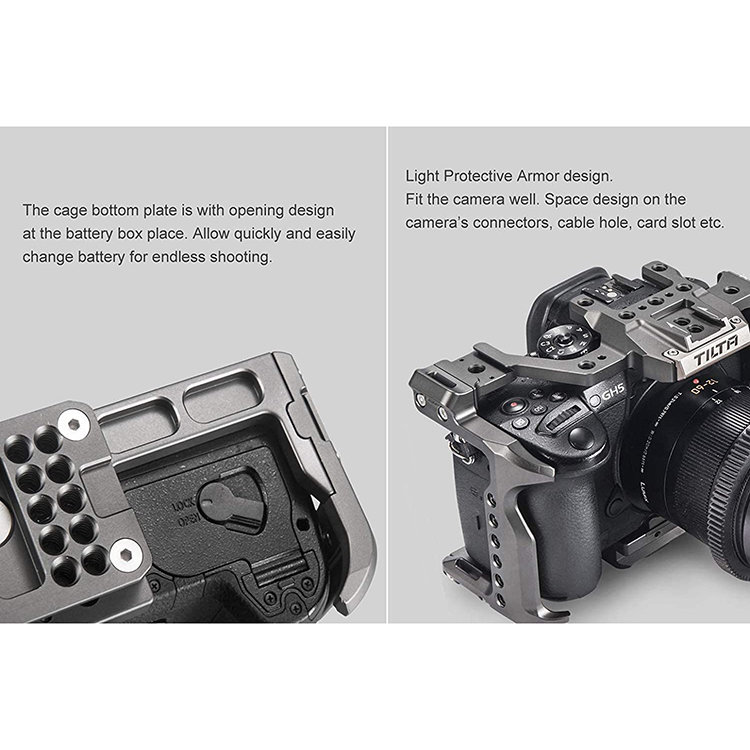 Клетка Tilta Full Camera Cage для Panasonic GH (Tilta Gray) Клетка Tilta Full Camera Cage для Panasonic GH (Tilta Gray)