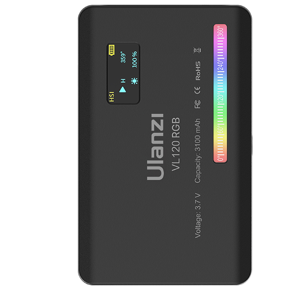 Осветитель Ulanzi VL120 RGB Осветитель Ulanzi VL120 RGB