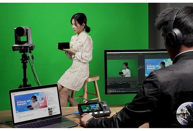 Видеомикшер Feelworld L2 PLUS Видеомикшер Feelworld L2 PLUS