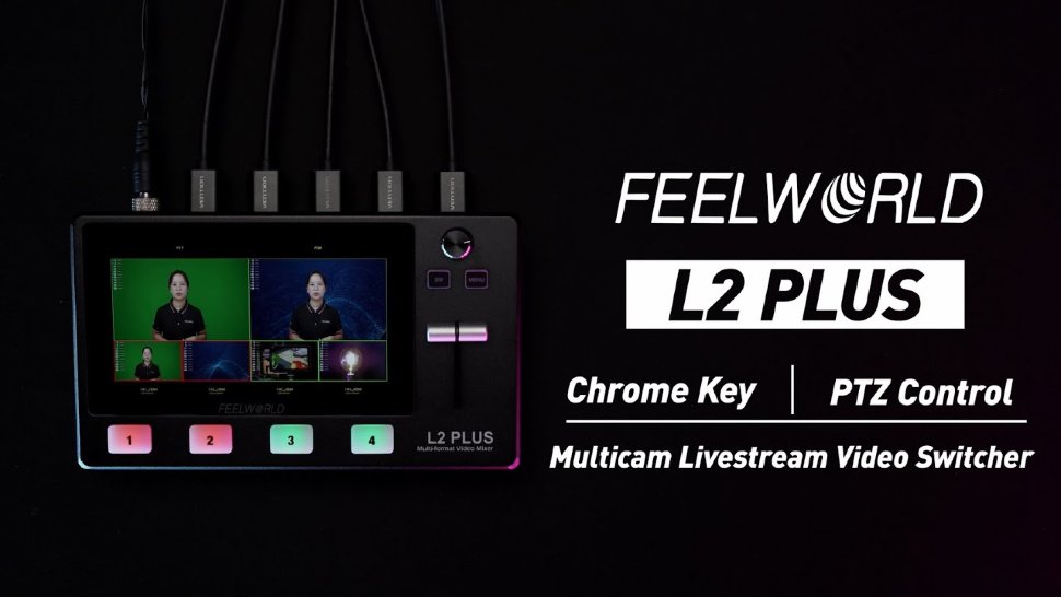 Видеомикшер Feelworld L2 PLUS Видеомикшер Feelworld L2 PLUS