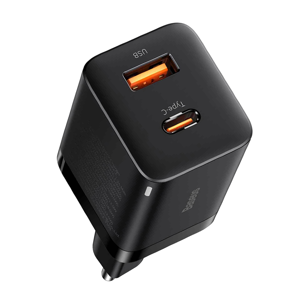 Сетевой адаптер Baseus Super Si Pro 30W Чёрный