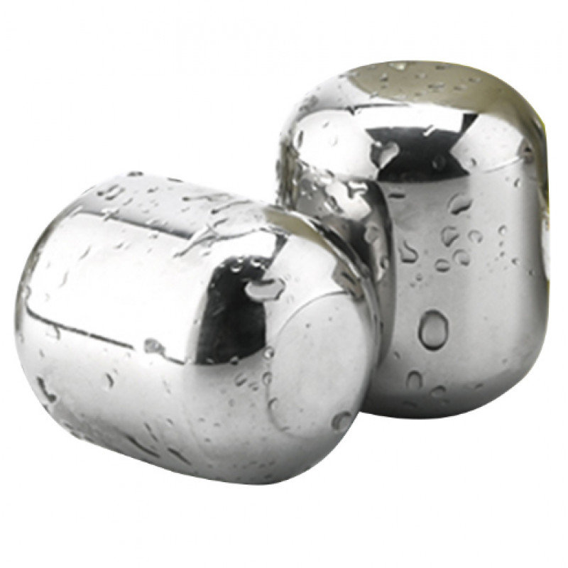 Охлаждающие камни для напитков Circle Joy Stainless Steel Quick Frozen Ice Cubes 6 шт. (серебро) Охлаждающие камни для напитков Circle Joy Stainless Steel Quick Frozen Ice Cubes 6 шт. (серебро)