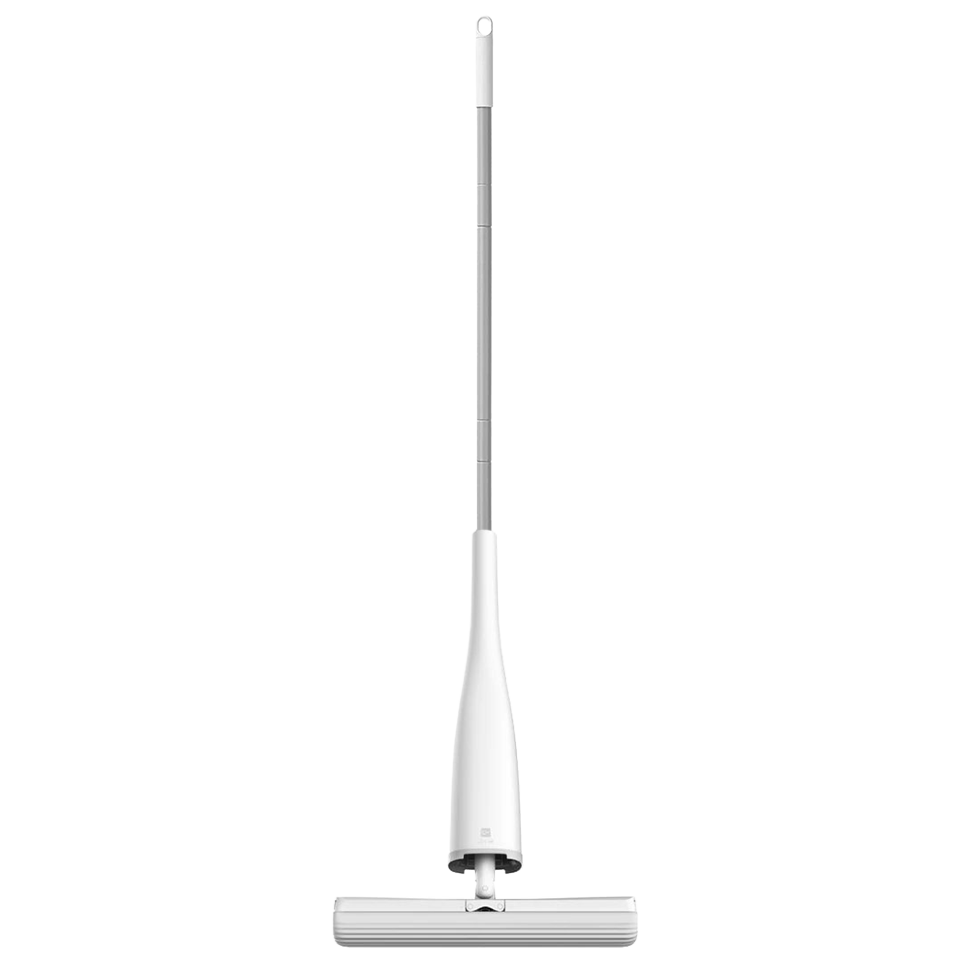 Швабра с автоотжимом Blue Fish Squeezing Water Sponge Mop Белая