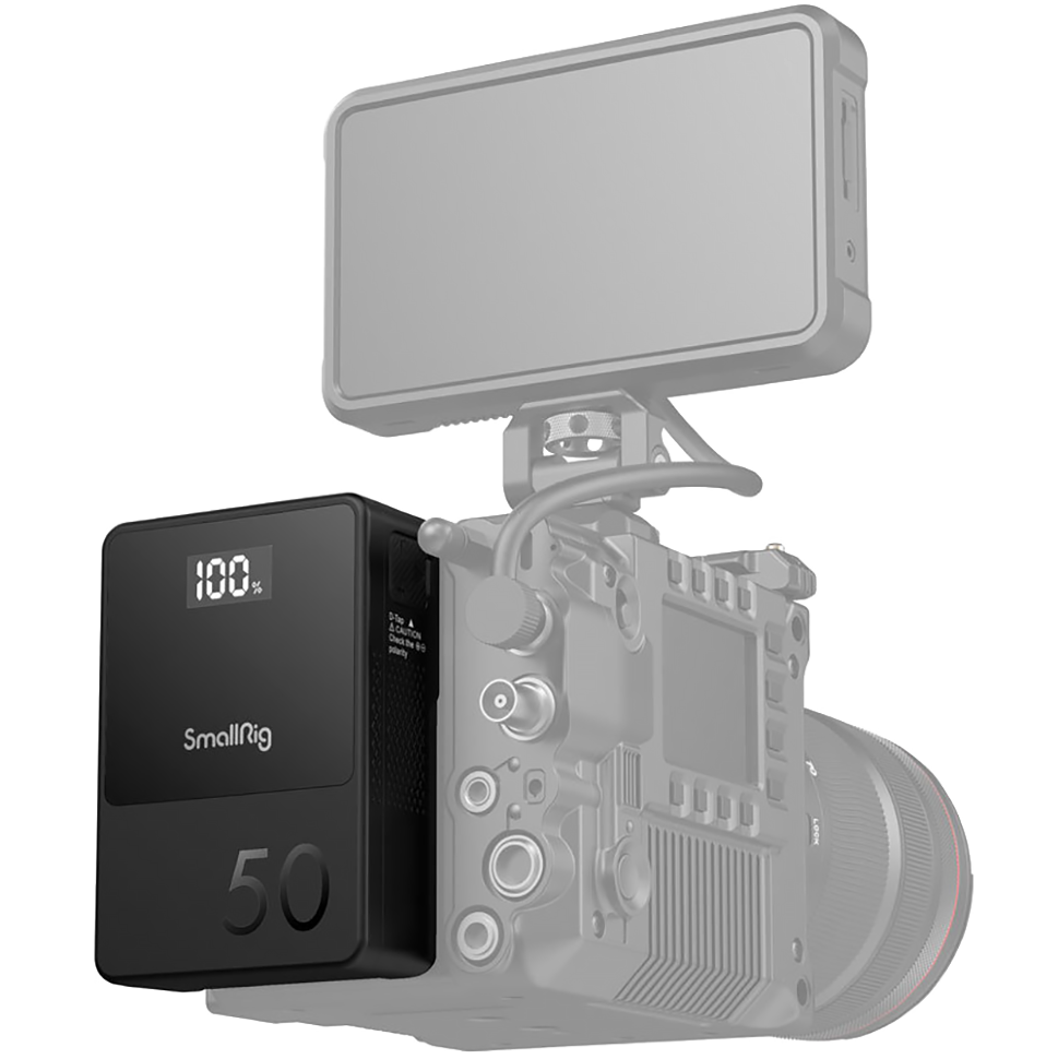 Аккумулятор SmallRig VB50 mini V-Mount Чёрный