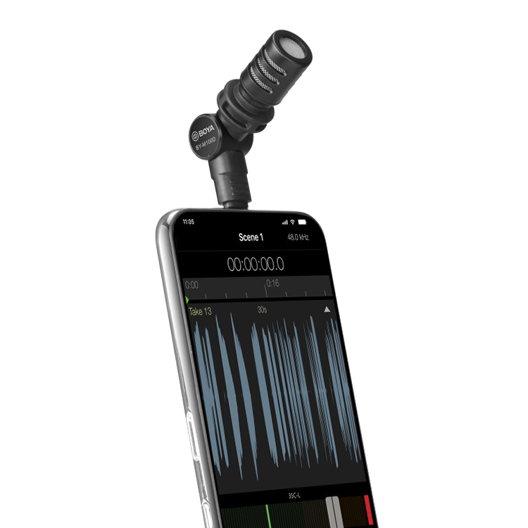 Микрофон BOYA BY-M100D Lightning Микрофон BOYA BY-M100D Lightning