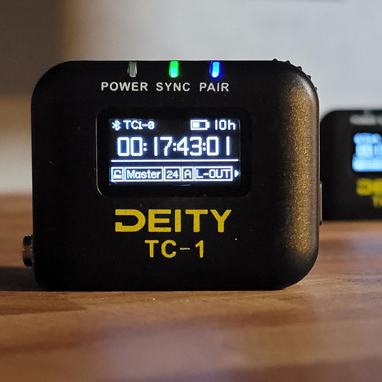 Беспроводной генератор тайм-кода Deity TC-1 Беспроводной генератор тайм-кода Deity TC-1