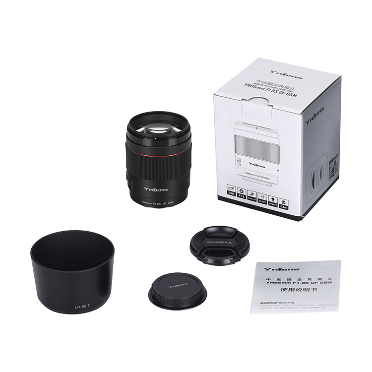 Объектив Yongnuo YnLens 85mm F1.8R DF DSM RF Объектив Yongnuo YnLens 85mm F1.8R DF DSM RF