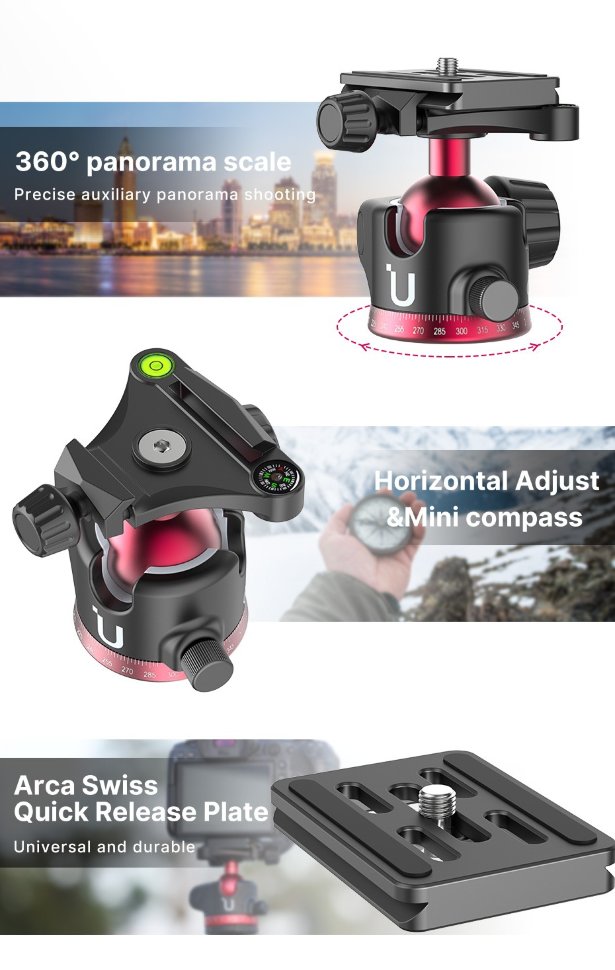 Штатив Ulanzi OMBRA YING Чёрный Штатив Ulanzi OMBRA YING Чёрный