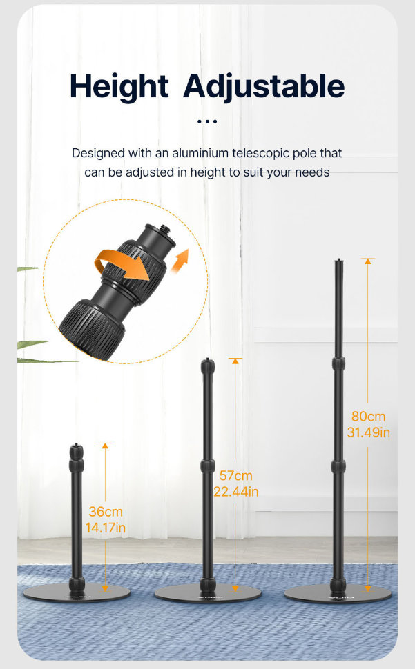 Стойка Ulanzi Vijim LS09 на подставке Стойка Ulanzi Vijim LS09 на подставке