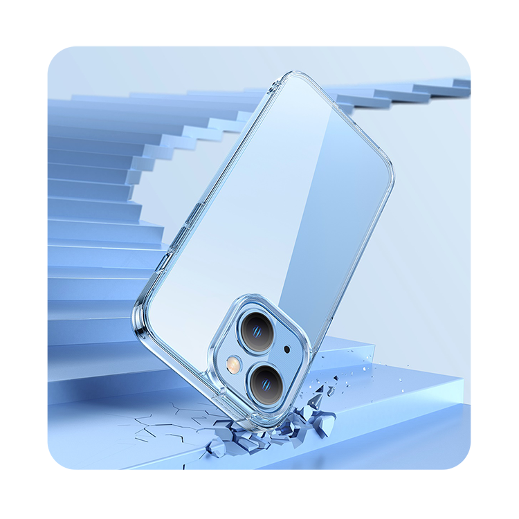 Чехол Baseus Crystal для iPhone 14 Plus (+стекло) Чехол Baseus Crystal для iPhone 14 Plus (+стекло)