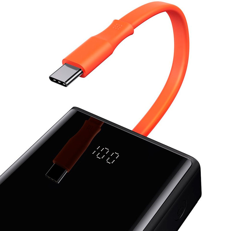 Внешний аккумулятор Baseus Elf 20000mAh 65W Чёрный Внешний аккумулятор Baseus Elf 20000mAh 65W Чёрный