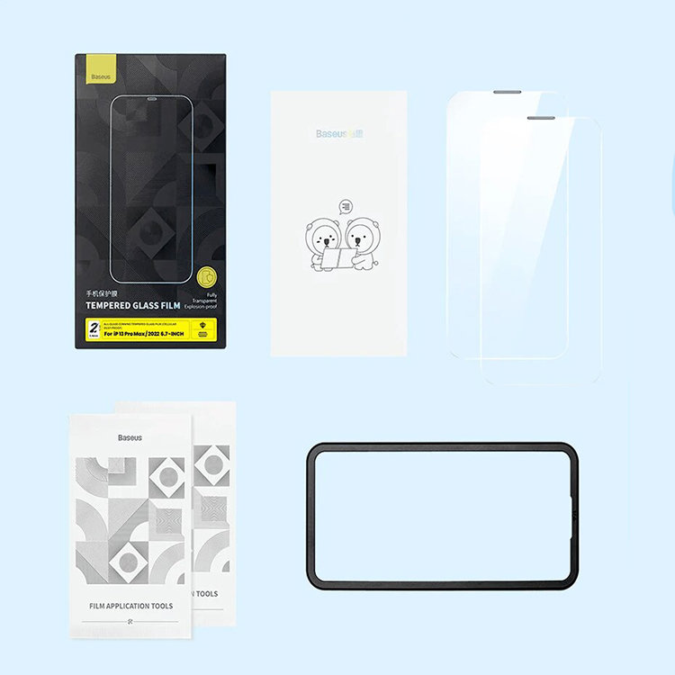 Стекло Baseus All-Tempered-Glass 0.4mm для iPhone 14 Pro Стекло Baseus All-Tempered-Glass 0.4mm для iPhone 14 Pro