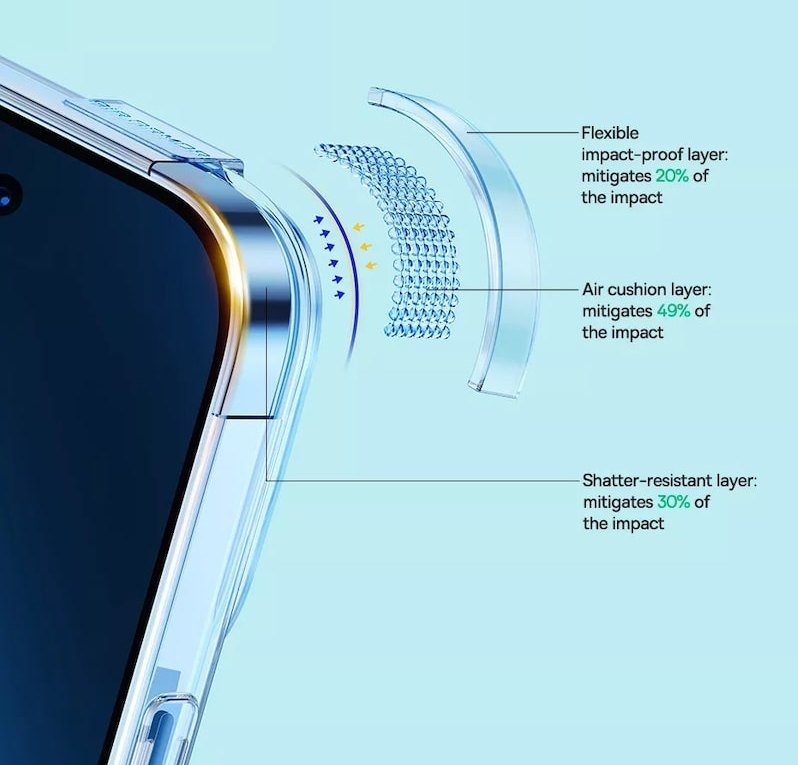 Чехол Baseus Crystal Magnetic для iPhone 14 Plus (+ стекло) Чехол Baseus Crystal Magnetic для iPhone 14 Plus (+ стекло)