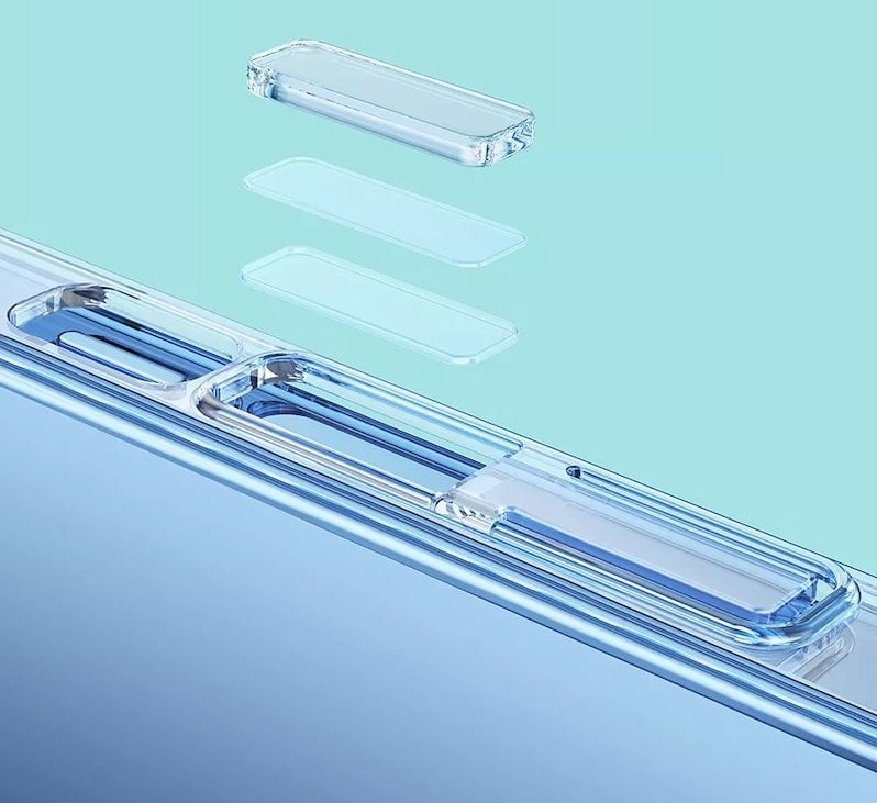 Чехол Baseus Crystal Magnetic для iPhone 14 Plus (+ стекло) Чехол Baseus Crystal Magnetic для iPhone 14 Plus (+ стекло)