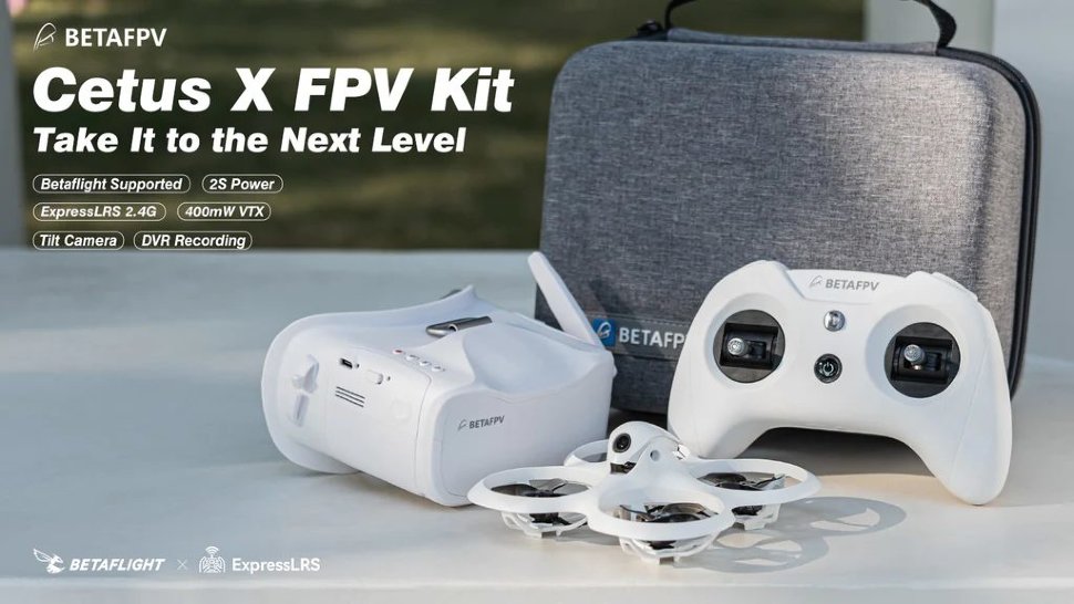 Квадрокоптер BETAFPV Cetus X Kit FC-ELRS2.4G Квадрокоптер BETAFPV Cetus X Kit FC-ELRS2.4G