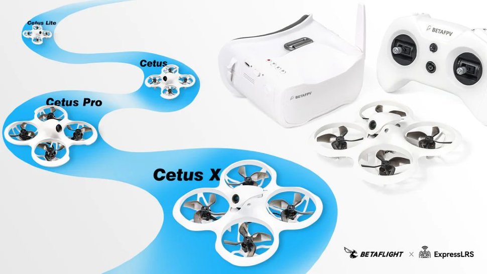 Квадрокоптер BETAFPV Cetus X Kit FC-ELRS2.4G Квадрокоптер BETAFPV Cetus X Kit FC-ELRS2.4G