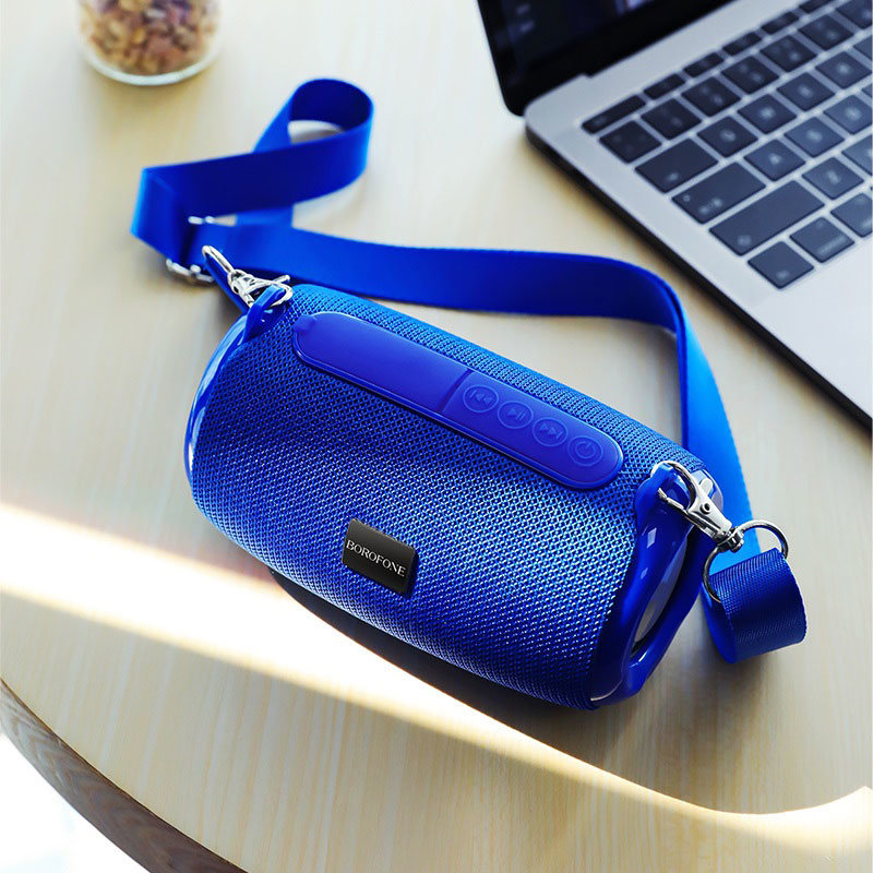 Портативная акустика Borofone BR4 Horizon Sports Синяя Портативная акустика Borofone BR4 Horizon Sports Синяя