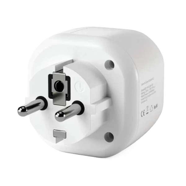 Умная розетка Satechi Homekit Smart Outlet Белая Умная розетка Satechi Homekit Smart Outlet Белая