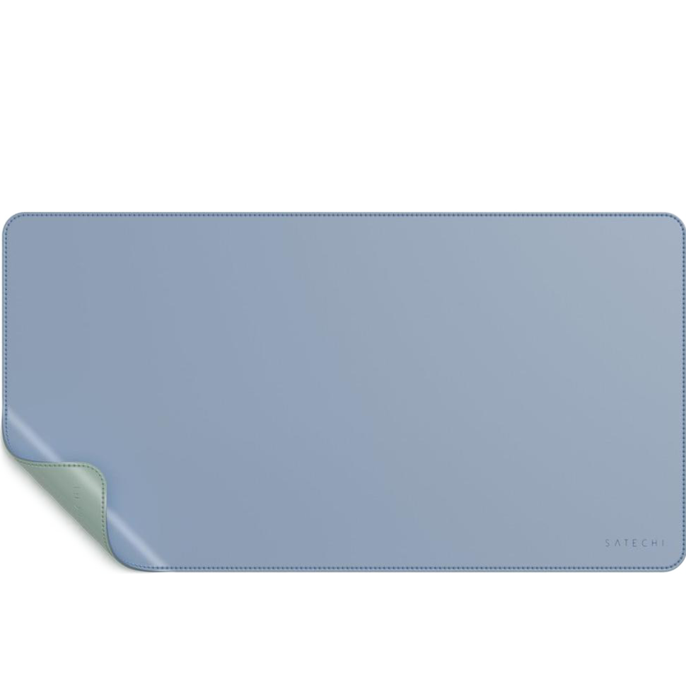 Коврик Satechi Dual Side ECO-Leather Deskmate Синий/зеленый Коврик Satechi Dual Side ECO-Leather Deskmate Синий/зеленый