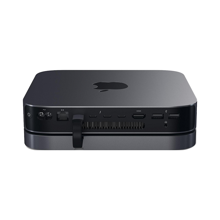 Док станция Satechi Mac Mini Stand & Hub для Mac Mini Серая Док станция Satechi Mac Mini Stand & Hub для Mac Mini Серая