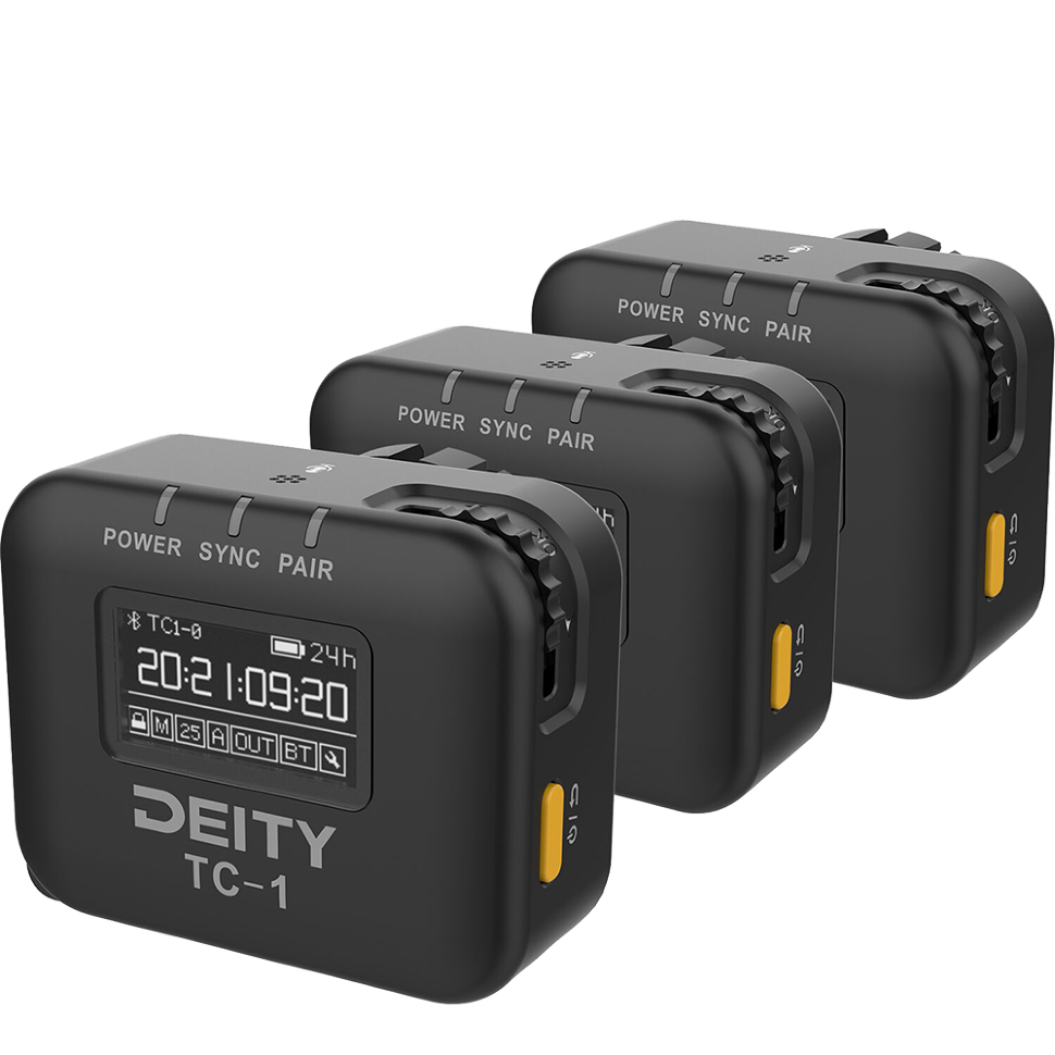 Беспроводной генератор тайм-кода Deity TC-1 Kit Беспроводной генератор тайм-кода Deity TC-1 Kit