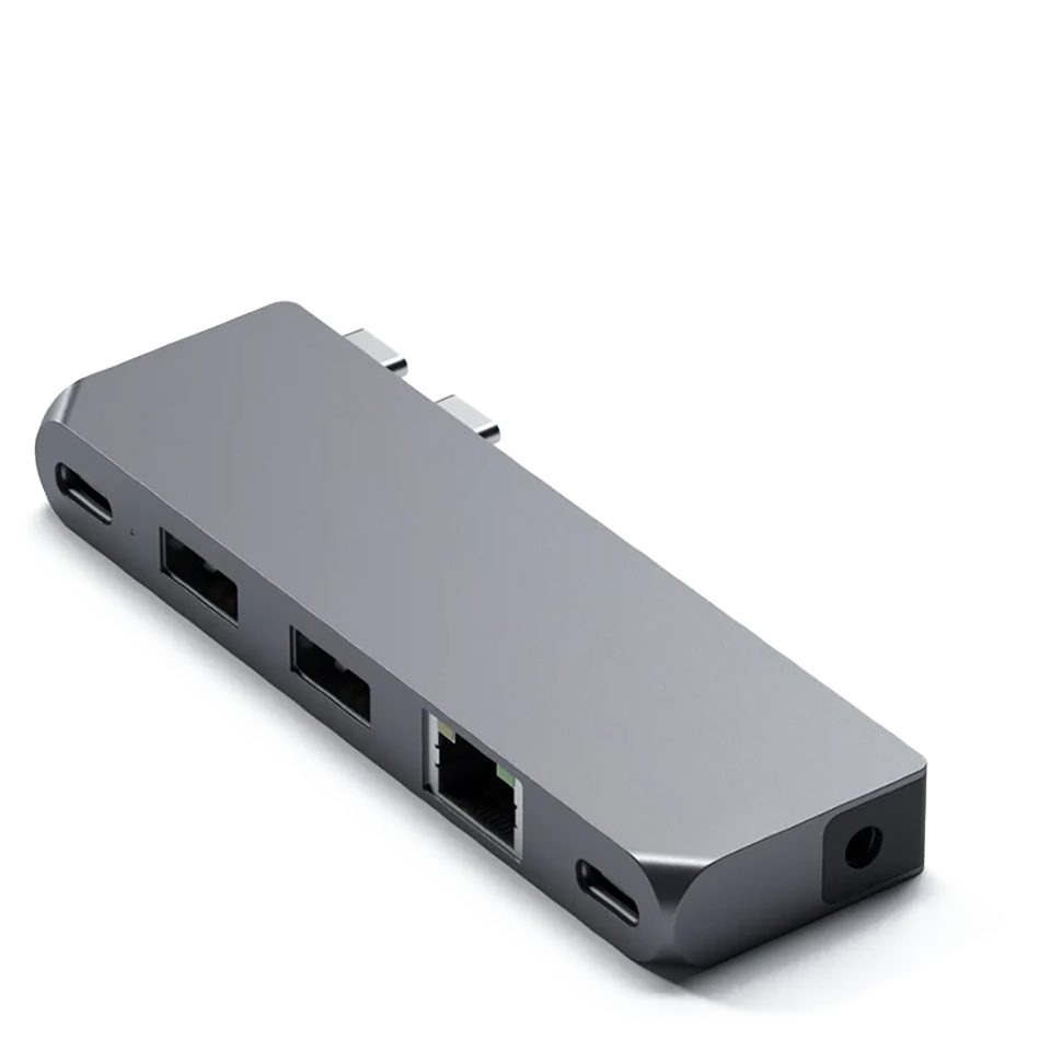 Хаб Satechi Pro Hub Mini Серый