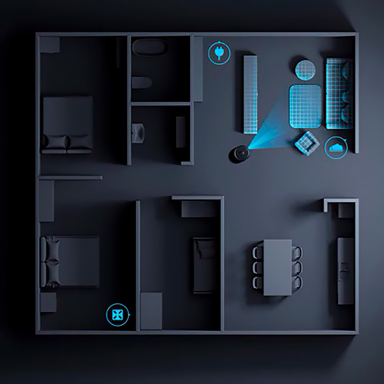 Робот-пылесос Xiaomi Mijia Vacuum Cleaner Pro Чёрный Робот-пылесос Xiaomi Mijia Vacuum Cleaner Pro Чёрный