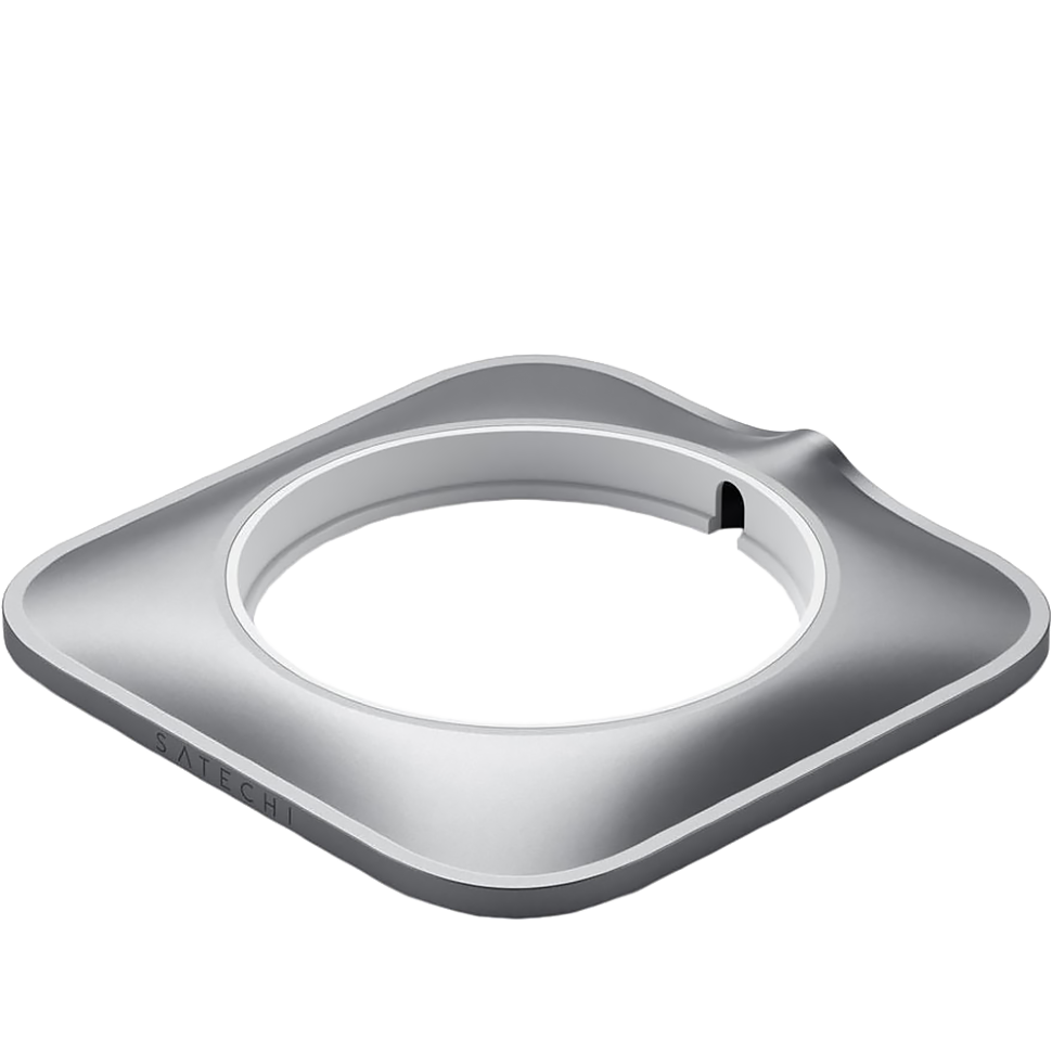 Подставка Satechi Aluminum Dock для зарядного устройства Magsafe Серая Подставка Satechi Aluminum Dock для зарядного устройства Magsafe Серая