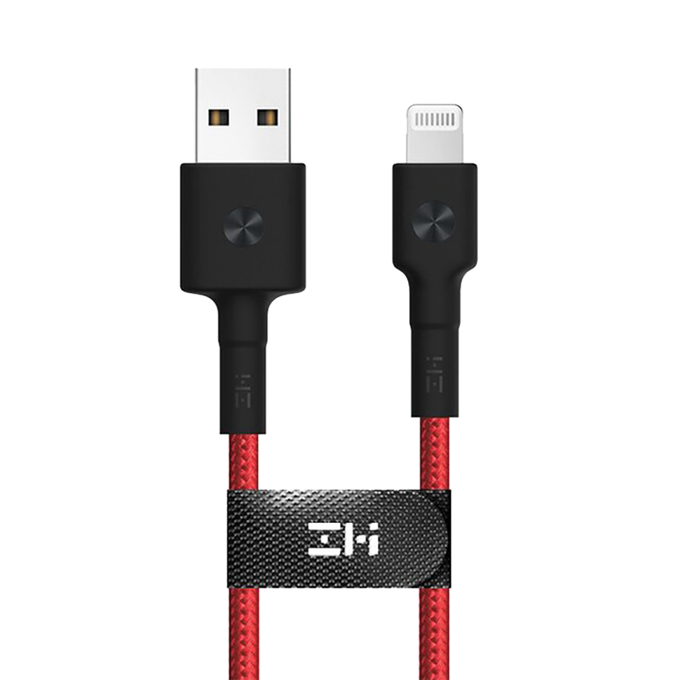 Кабель ZMI Lightning MFI AL803/AL805 1м Красный Кабель ZMI Lightning MFI AL803/AL805 1м Красный