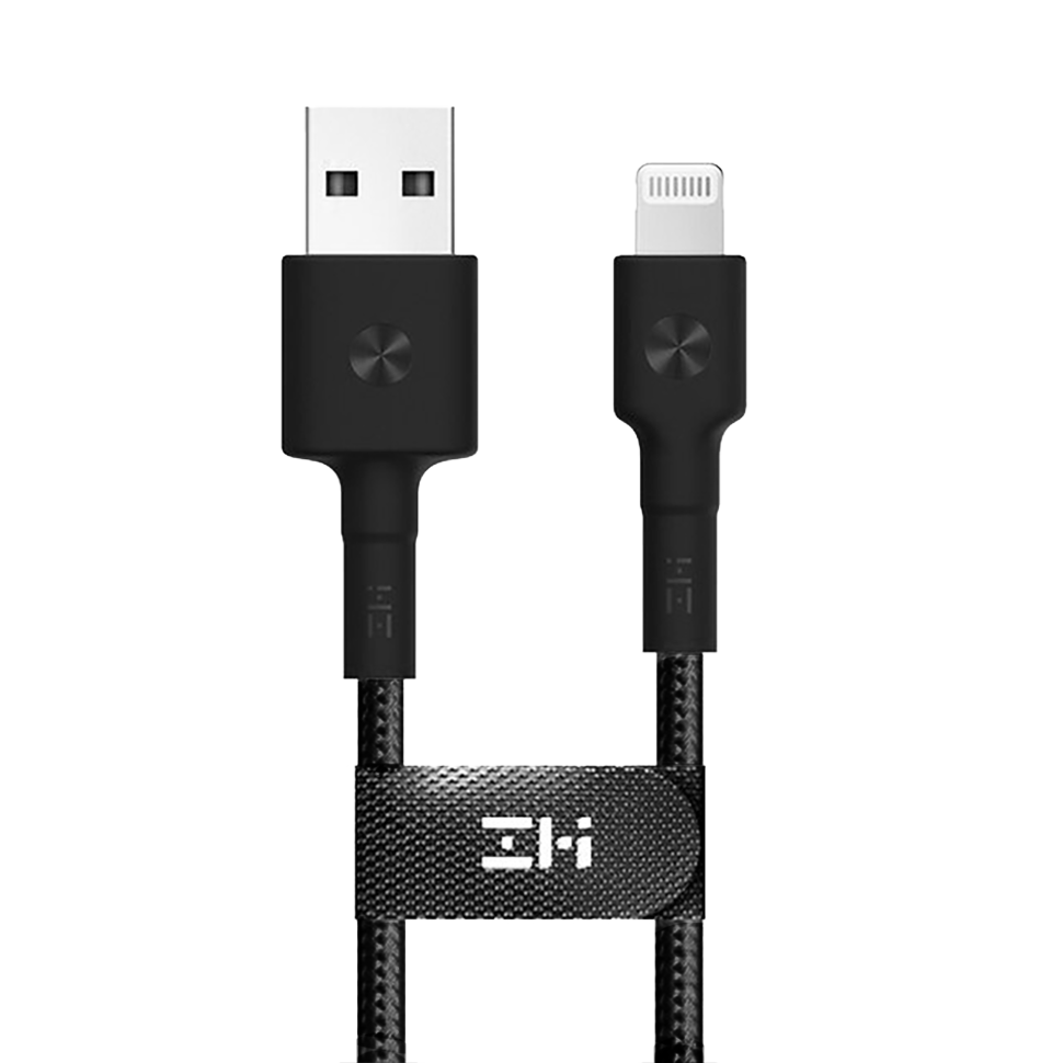 Кабель ZMI Lightning MFI AL803/AL805 1м Чёрный Кабель ZMI Lightning MFI AL803/AL805 1м Чёрный