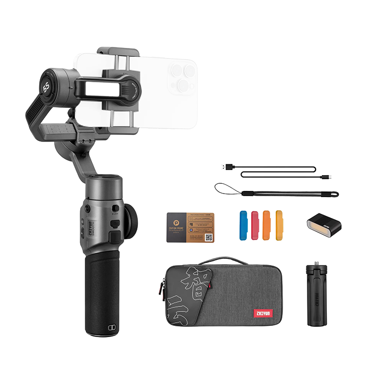 Стабилизатор Zhiyun Smooth 5S Combo Серый Стабилизатор Zhiyun Smooth 5S Combo Серый
