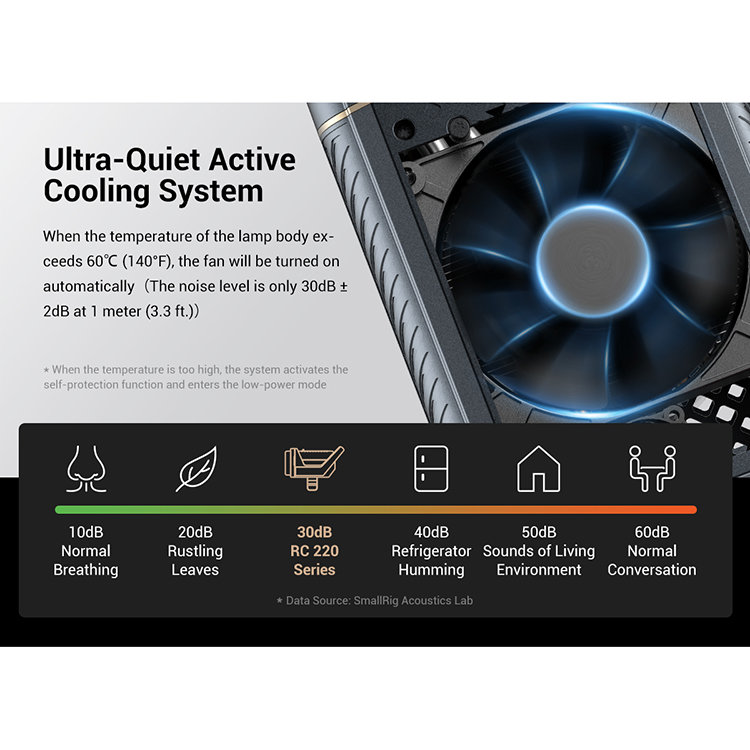 Комплект осветителей SmallRig RC220B (2шт) 4026 Комплект осветителей SmallRig RC220B (2шт) 4026