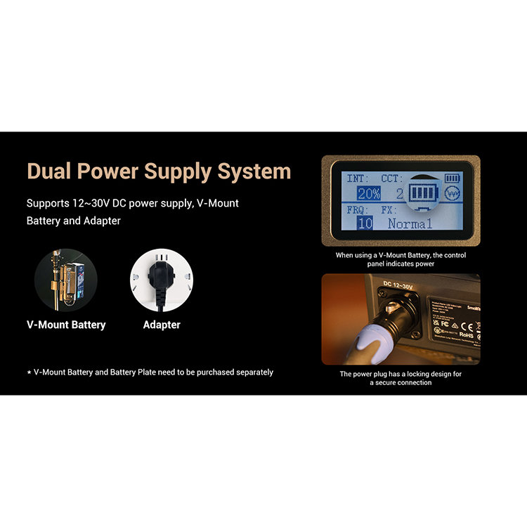 Комплект осветителей SmallRig RC220B (2шт) 4026 Комплект осветителей SmallRig RC220B (2шт) 4026