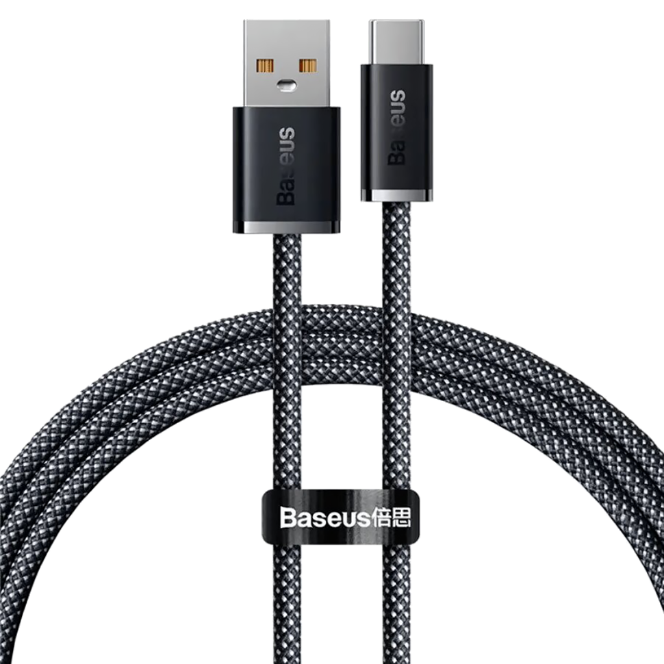 Кабель Baseus Dynamic USB - Type-C 100W 2м Серый Кабель Baseus Dynamic USB - Type-C 100W 2м Серый