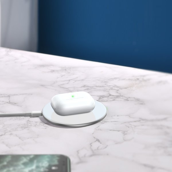 Беспроводная зарядка Baseus Simple 15W Чёрная Беспроводная зарядка Baseus Simple 15W Чёрная