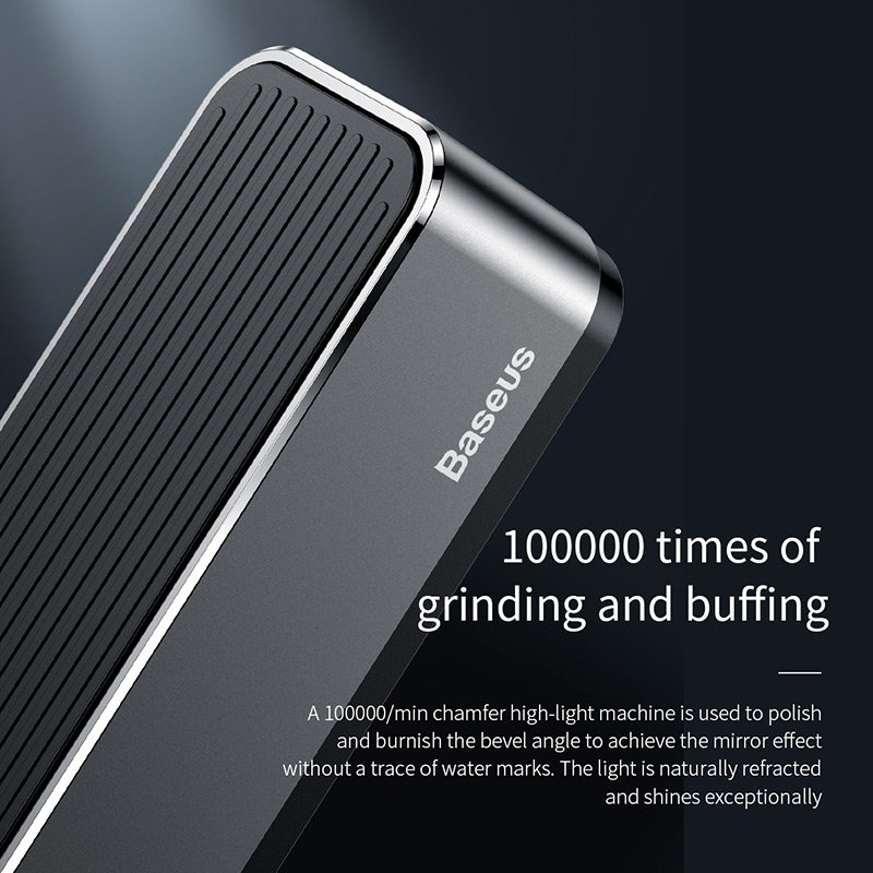 Автовизитка Baseus Moonlight Box Серый Автовизитка Baseus Moonlight Box Серый