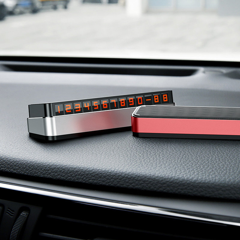 Автовизитка Baseus Moonlight Box Серый Автовизитка Baseus Moonlight Box Серый