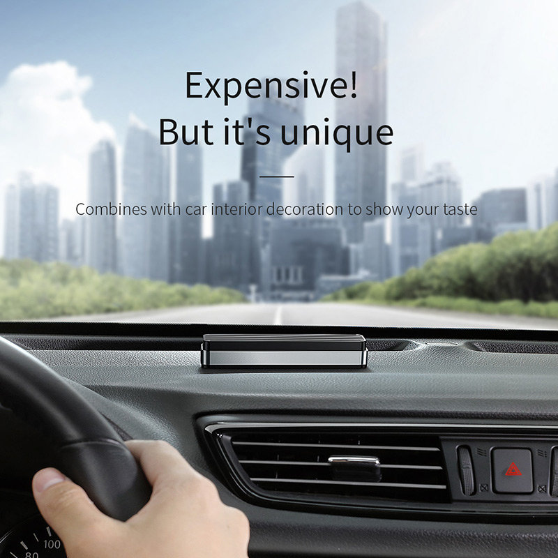 Автовизитка Baseus Moonlight Box Серый Автовизитка Baseus Moonlight Box Серый