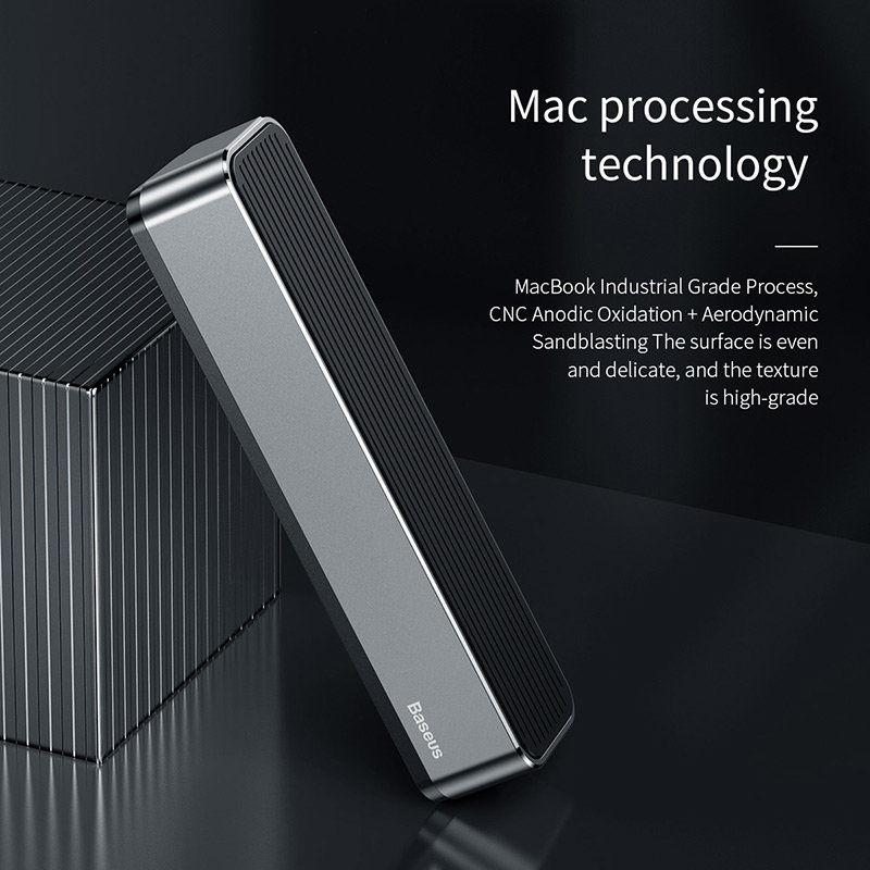 Автовизитка Baseus Moonlight Box Серый Автовизитка Baseus Moonlight Box Серый