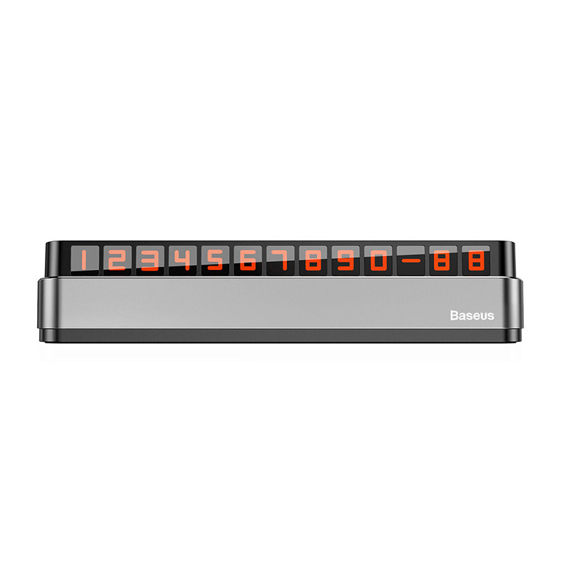 Автовизитка Baseus Moonlight Box Серый Автовизитка Baseus Moonlight Box Серый