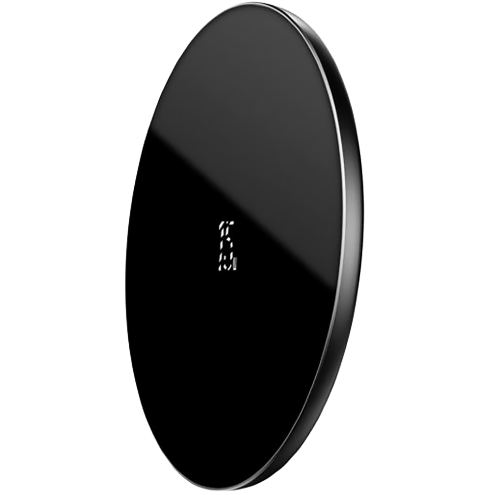 Беспроводная зарядка Baseus Simple 15W Чёрная Беспроводная зарядка Baseus Simple 15W Чёрная