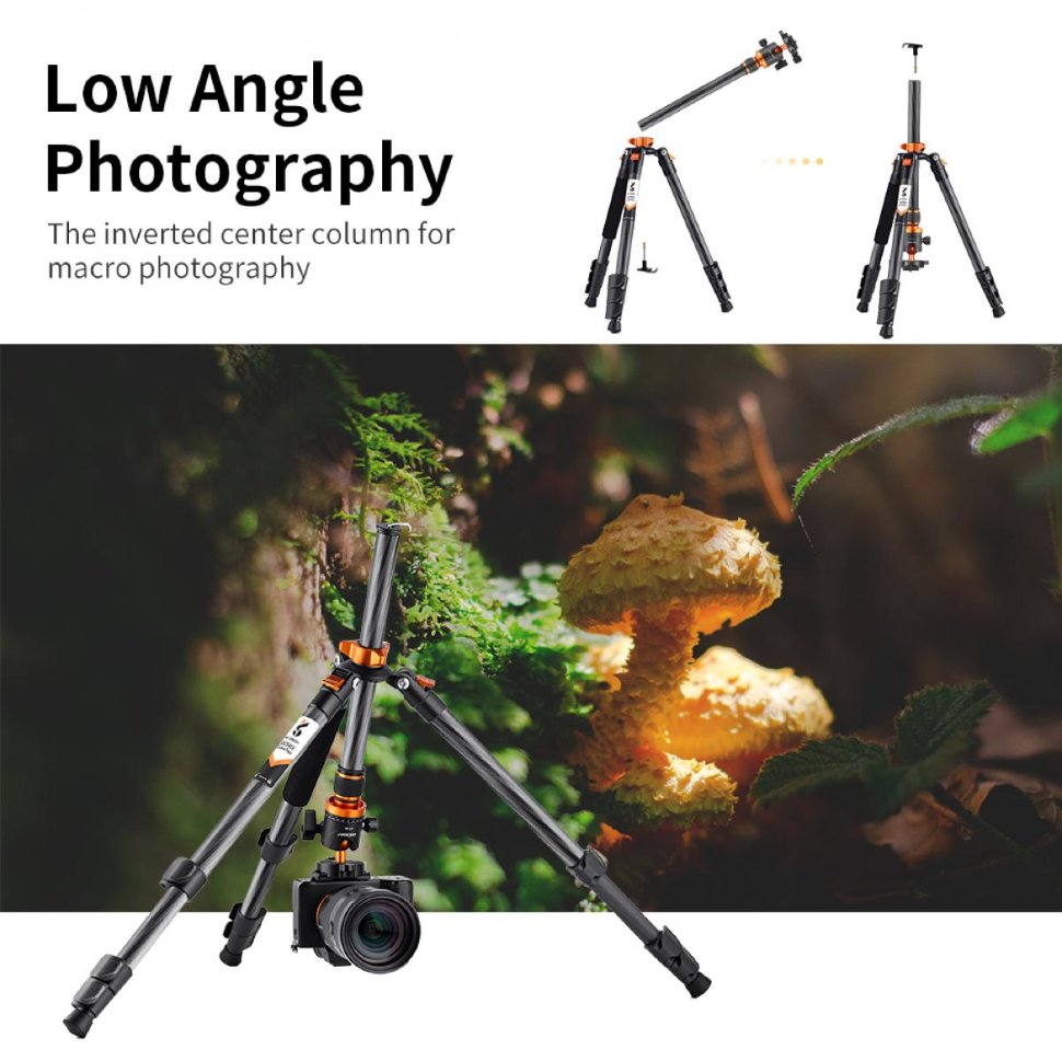 Штатив K&F Concept SA254C4 Штатив K&F Concept SA254C4