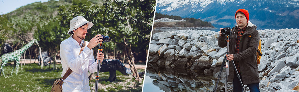 Штатив K&F Concept SA254C4 Штатив K&F Concept SA254C4